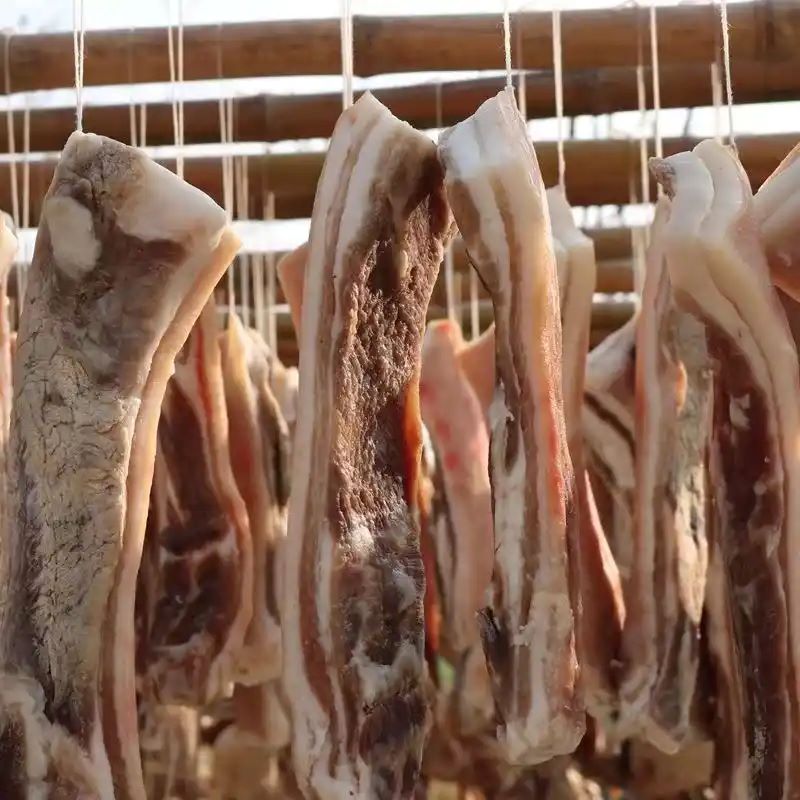 风吹咸肉